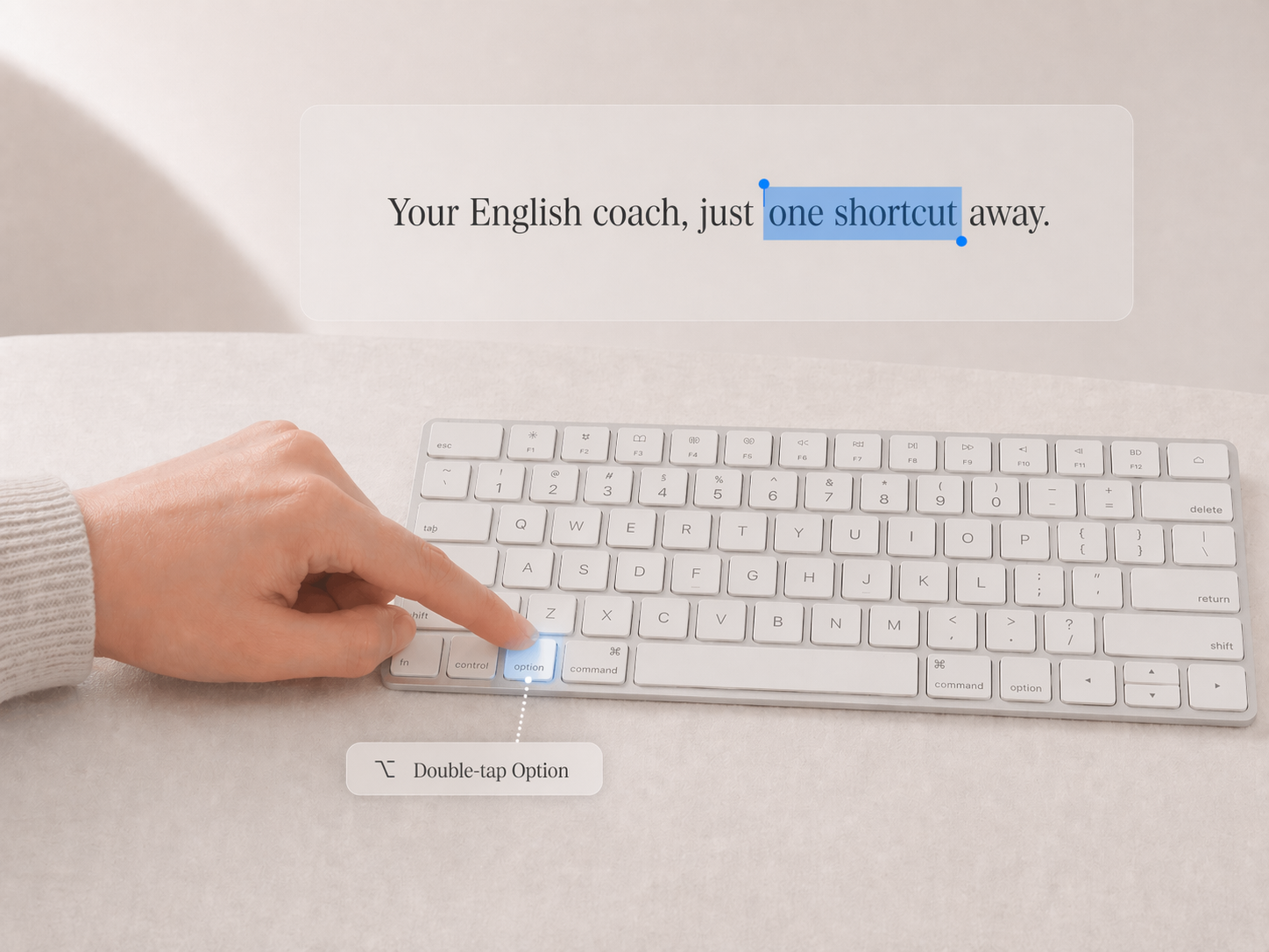 A scenario-aware English companion